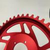 Electric Bike E-Bike 42T 6061-T6 7075 Aluminum Alloy Chainring Chainwheel for BAFANG BBSHD 48V 1000W Motor Kits (42T RED) view 4