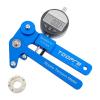 Vaveren Bikes Tension Meter Spokes Calibration Tool Durable Road Bike Indicator Meter Mountain Bike Rim Adjustment Tensiometer Bike Aluminum Alloy, Digital Meter view 1