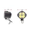 TEQIN Ebike Headlight and Tail Light Sets, 24V to 48V Front Rear Warning Lights Kit, LED Night Spotlight Cycling Modification Parts 24-48V view 3