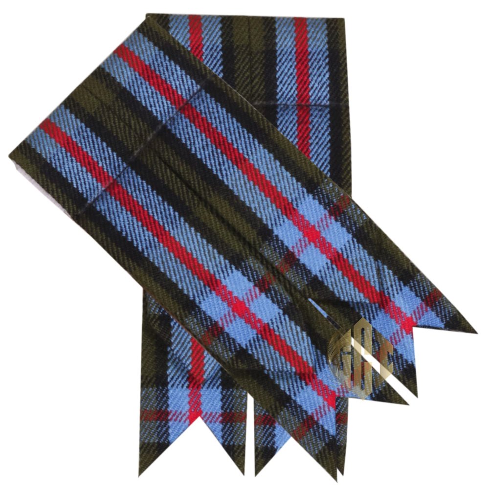Goldia Clothes Industry Kilts Hose Flashes I Scottish Traditional Socks Flashes (Bootec Tartan)