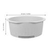 Ipetboom Camping Accessories Camping Accessories 1 Set Washboard Basin Plastic Laundry Tub Basin Laundry Board for Hand Washing Clothes and Small Delicate Articles Grey Baby Bottles Baby Bottles view 2
