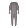 Men's 2 Pieces Outfits Sweatsuits Long Sleeve Basic Sweatshirts and Jogger Pants Set Casual Athletic Sports Tracksuits view 4