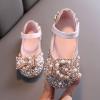 Childrens Shoes Pearl Rhinestones Shining Kids Princess Shoes Baby Girls Shoes For Party And Toddler Boy Slippers (Pink, 22) view 2