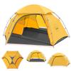 KAZOO Waterproof Backpacking Tent Ultralight 1/2 Person Lightweight Camping Tents 1/2 People Hiking Tents Aluminum Frame Double Layer (2P Yellow) view 1