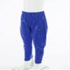 Agoky Kids Girls Boys Shiny Metallic Dance Harem Pants Athletic Jazz Hip Hop Latin Dance Leggings Radish Pants Royal Blue 9-10 Years view 4