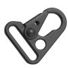 Frobea 60 Pieces Enlarged Mouth Clip Clasp Olecranon for Snap Hooks Outdoor Bag Black Color view 2
