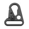 Frobea 60 Pieces Enlarged Mouth Clip Clasp Olecranon for Snap Hooks Outdoor Bag Black Color view 3