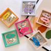 12PCS 3D Floating Frame Display Stand, Jewelry Box, Gift Box, Ornament Organizer, Small Travel Jewelry Box, PE Film Anti-Oxidation, Suspended Display Box Stackable (3.54*3.54Type 4) view 4