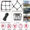 AOLIGEIJS Baseball Softball Backstop Nets,Sports Net,Sports Netting Barrier,Sports Netting for Backyard,Twisted Knotted Nylon Net (15X15FT) view 4