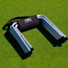 FORZA Portable Aluminum Team Benches - 4 Seat, 6 Seat & 8 Seat Benches Available | Folding Chairs for Substitutes | Subs Bench for Soccer | Carry Bag Included (8-Seater, with Shelter) view 3