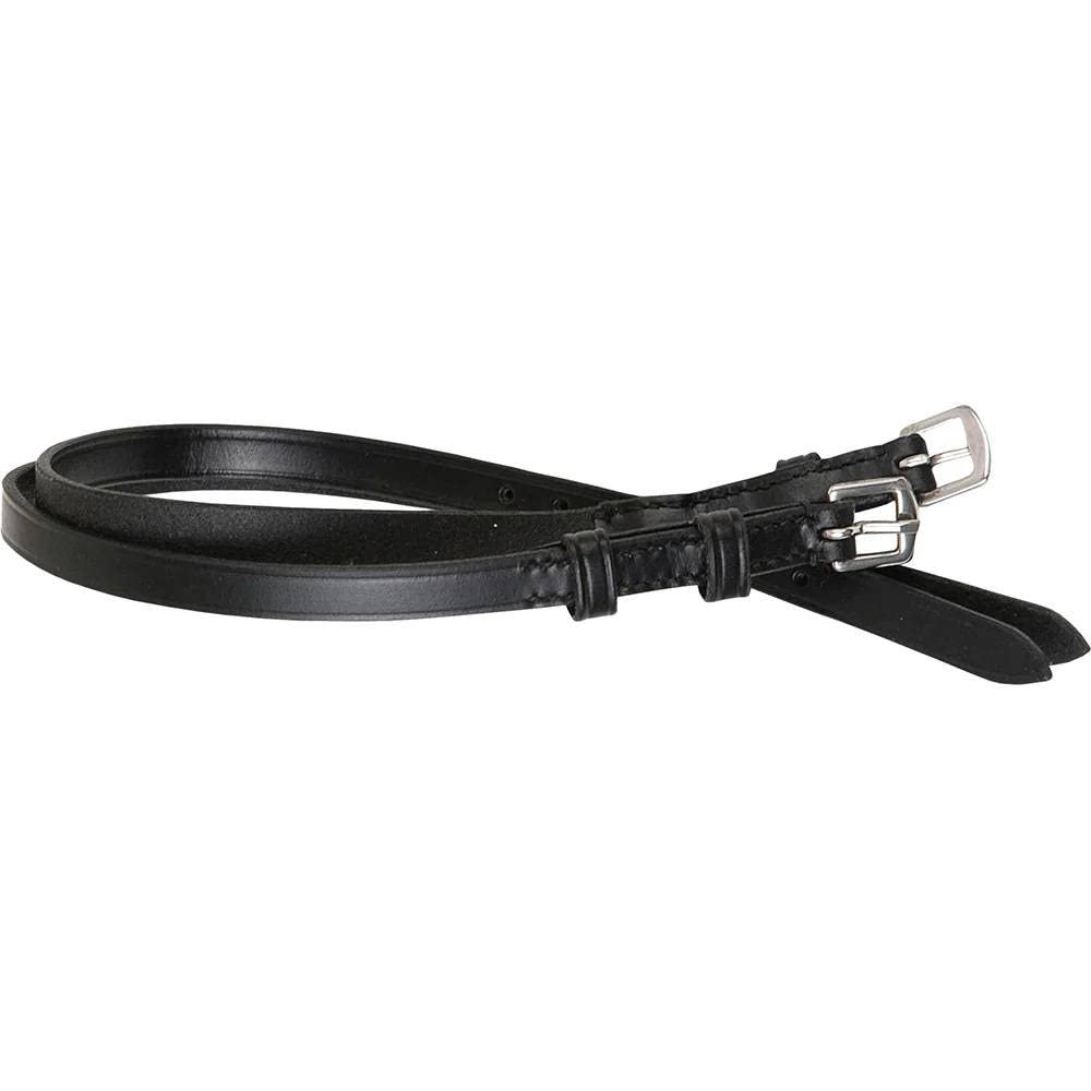 M. Toulouse Leather Spur Strap Mens Black