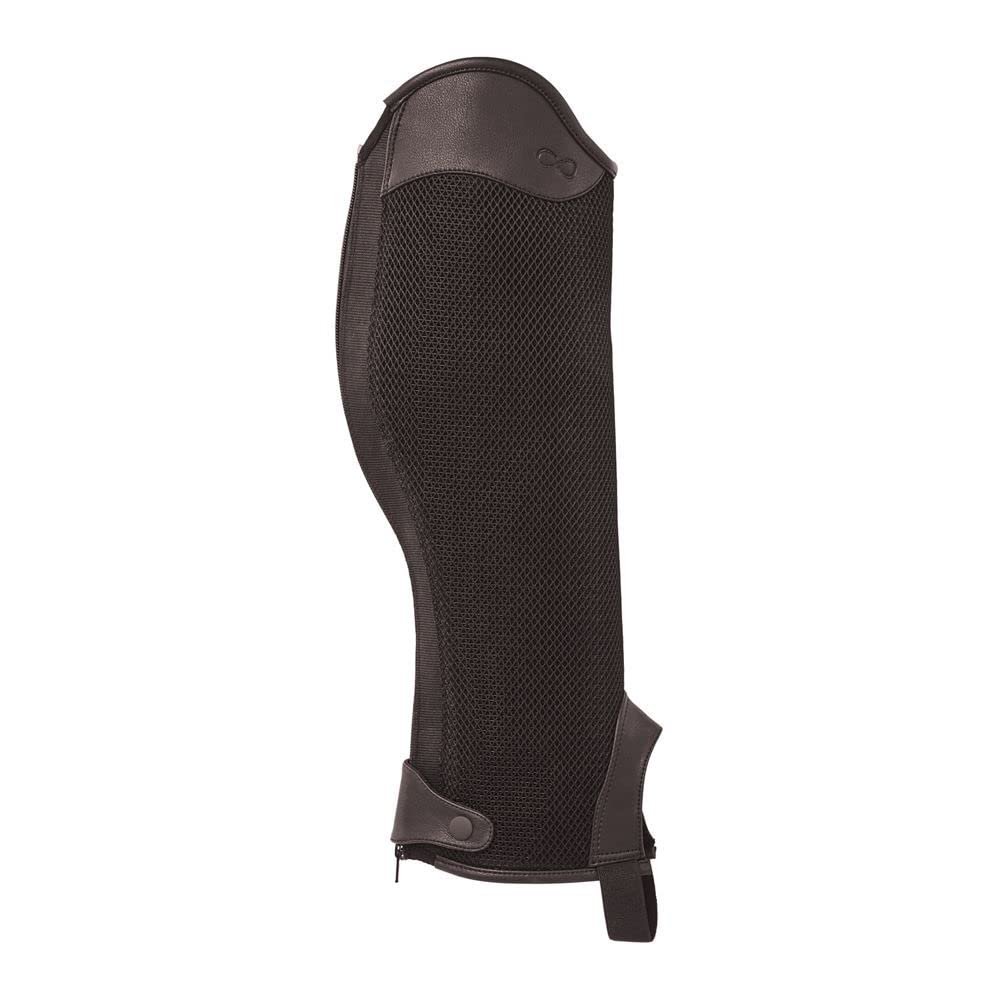 Dover Saddlery Stride Ladies' Coolmesh Half Chaps, Color: Brown, Size: Small