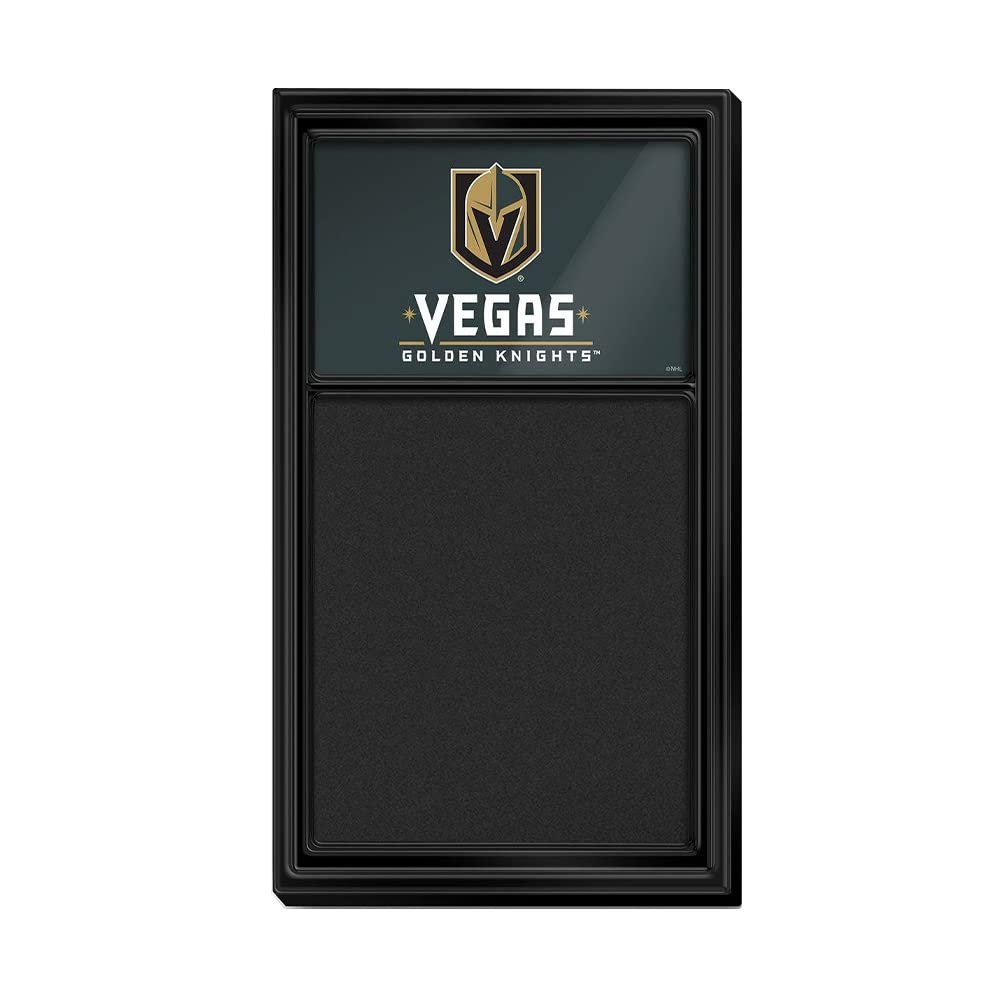 The Fan-Brand Vegas Golden Knights Chalk Note Board - Sports Team Bar Sign Dcor: Home, Dorm, Garage, Office, Fan Cave