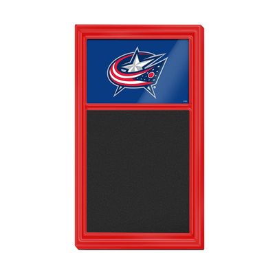 The Fan-Brand Columbus Blue Jackets Chalk Note Board - Sports Team Bar Sign Dcor: Home, Dorm, Garage, Office, Fan Cave