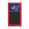 The Fan-Brand Columbus Blue Jackets Chalk Note Board - Sports Team Bar Sign Dcor: Home, Dorm, Garage, Office, Fan Cave view 1