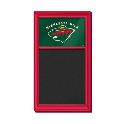 The Fan-Brand NHL for Minnesota Wild Chalk Note Board - Sports Team Bar Sign Dcor: Home, Dorm, Garage, Office, Fan Cave