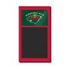 The Fan-Brand NHL for Minnesota Wild Chalk Note Board - Sports Team Bar Sign Dcor: Home, Dorm, Garage, Office, Fan Cave view 1