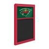 The Fan-Brand NHL for Minnesota Wild Chalk Note Board - Sports Team Bar Sign Dcor: Home, Dorm, Garage, Office, Fan Cave view 2