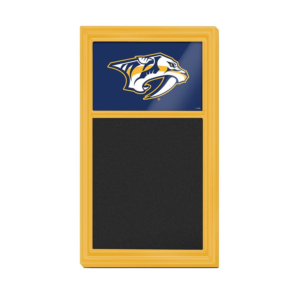 The Fan-Brand Nashville Predators Chalk Note Board - Sports Team Bar Sign Dcor: Home, Dorm, Garage, Office, Fan Cave