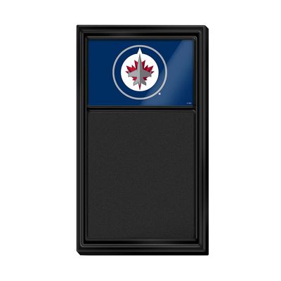The Fan-Brand Winnipeg Jets Chalk Note Board - Sports Team Bar Sign Dcor: Home, Dorm, Garage, Office, Fan Cave