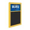 The Fan-Brand St. Louis Blues Chalk Note Board - Sports Team Bar Sign Dcor: Home, Dorm, Garage, Office, Fan Cave view 2