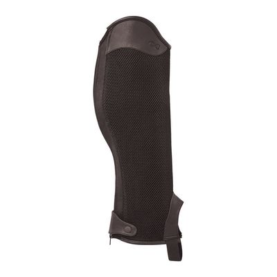 Dover Saddlery Stride Ladies' Coolmesh Half Chaps, Color: Brown, Size: XLarge
