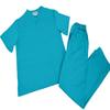 ACTIVE UNIFORMS Men Scrub Set Medical Scrub Top and Pants(Water Blue 3X-Large) view 1