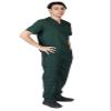 ACTIVE UNIFORMS Men Scrub Set Medical Scrub Top and Pants(Hunter Green, 5X-Large) view 1