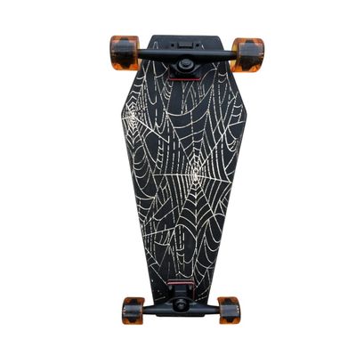 Coffin Spiderwebs Skateboard | Longboard | 30x9 | Coffin Croozer