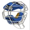 FORCE3 Traditional Defender Catcher's Mask with Patented S3 Shock Suspension System view 2
