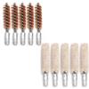 Motanar 10 Pack Bore Brush/Swab Kit,Shoutgun/Pistol Bore Brushes Cleaning Mop Brushes (410 Gauge) view 1