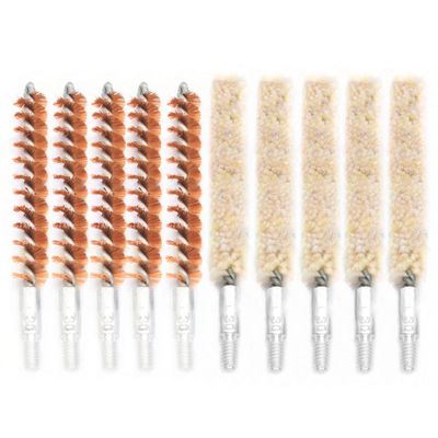 Motanar 10 Pack Bore Brush/Swab Kit,Shoutgun/Pistol Bore Brushes Cleaning Mop Brushes (.30 Cal)