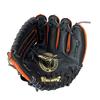 Markwort T-Ball Baseball Glove 9" Right Hand Throw, Orange, Black view 2