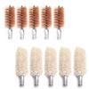Motanar 10 Pack Bore Brush/Swab Kit,Shoutgun/Pistol Bore Brushes Cleaning Mop Brushes (12-Gauge) view 1