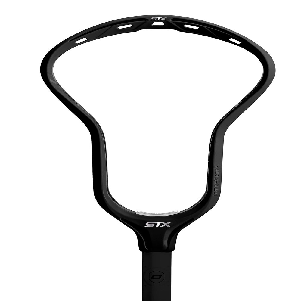 STX Hyper Power Unstrung Lacrosse Head Black