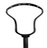 STX Duel 3 Unstrung Lacrosse Head for Faceoffs, Black view 1