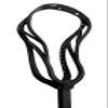 STX Duel 3 Unstrung Lacrosse Head for Faceoffs, Black view 3