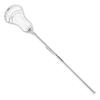 STX Stallion 700 Complete Lacrosse Stick A/M with Fiber Composite Handle White view 1