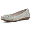 CLIFFS BY WHITE MOUNTAIN Women's Cheryl Ballet Flat, Sage Green/Smooth, 9.5 W view 1