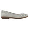 CLIFFS BY WHITE MOUNTAIN Women's Cheryl Ballet Flat, Sage Green/Smooth, 9.5 W view 3
