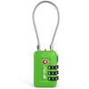 TSA Accepted Luggage Travel Lock, Set-Your-Own Combination Lock for School Gym Locker, Luggage Suitcase Baggage Locks, Filing Cabinets, Toolbox, Case (Green, 1 Pack) view 1