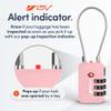 TSA Accepted Luggage Travel Lock, Set-Your-Own Combination Lock for School Gym Locker, Luggage Suitcase Baggage Locks, Filing Cabinets, Toolbox, Case (Pink, 1 Pack) view 4