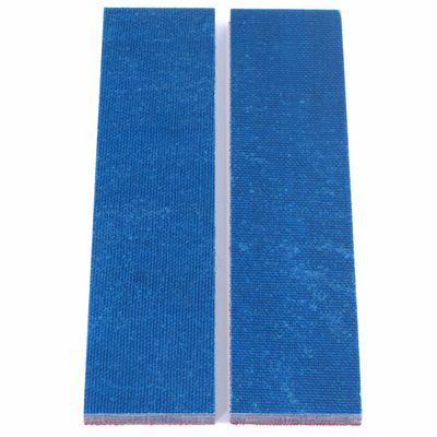 Damagrip Composite Handle Material - (Scale Set) - (Canvas) - (3D Layered) - (Blue/Red) - (6.50 x 1.50 x .275)