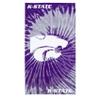 Northwest NCAA Kansas State Wildcats Beach Towel, 30" x 60", Psychedelic view 1