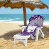 Northwest NCAA Kansas State Wildcats Beach Towel, 30" x 60", Psychedelic view 2