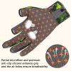 BASSDASH Unisex Fingerless Camo Hunting Gloves for Men's Women's Early Season Warm Weather UPF 50+ Lightweight Fishing Photography HG03 view 4