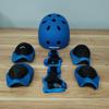 KAMUGO Kids Bike Helmet, Toddler Helmet for Ages 2-8 Boys Girls with Sports Protective Gear Set Knee Elbow Wrist Pads for Skateboard Cycling Scooter Rollerblading (Blue) view 2