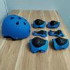 KAMUGO Kids Bike Helmet, Toddler Helmet for Ages 2-8 Boys Girls with Sports Protective Gear Set Knee Elbow Wrist Pads for Skateboard Cycling Scooter Rollerblading (Blue) view 3