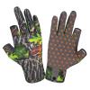 BASSDASH Unisex Fingerless Camo Hunting Gloves for Men's Women's Early Season Warm Weather UPF 50+ Lightweight Fishing Photography HG03 view 2
