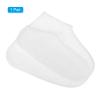 PATIKIL L Foldable Waterproof Silicone Shoe Cover, Reusable Non-Slip Overshoes Rain Shoes Covers Protectors Galoshes for Outdoor Rain Snow, White 1 Pair view 3